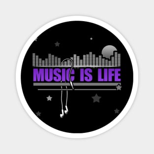 Music is Life Magnet